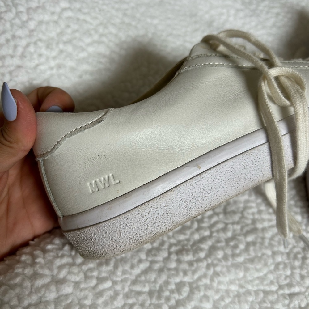 Madewell white sneakers
